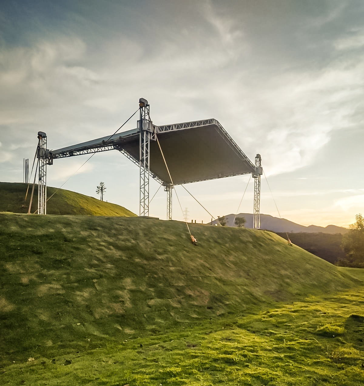 Cobertura para evento instalada pela SNC Eventos